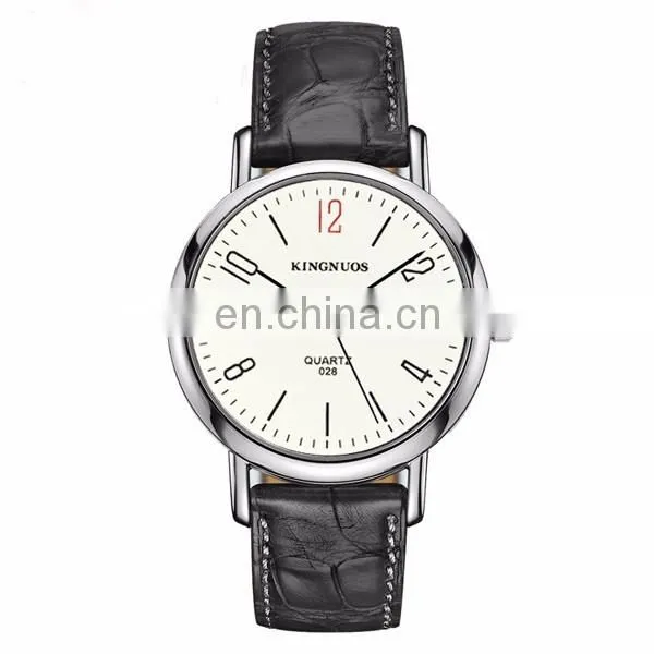 Yiwu wholesale factory watch leather brand watch