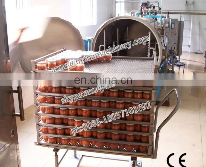 Sterilizing Autoclave Machine For Milk Beverage, High Quality Sterilizing Autoclave Machine For Milk Beverage