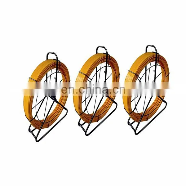 Fiberglass wall floor running cable rod