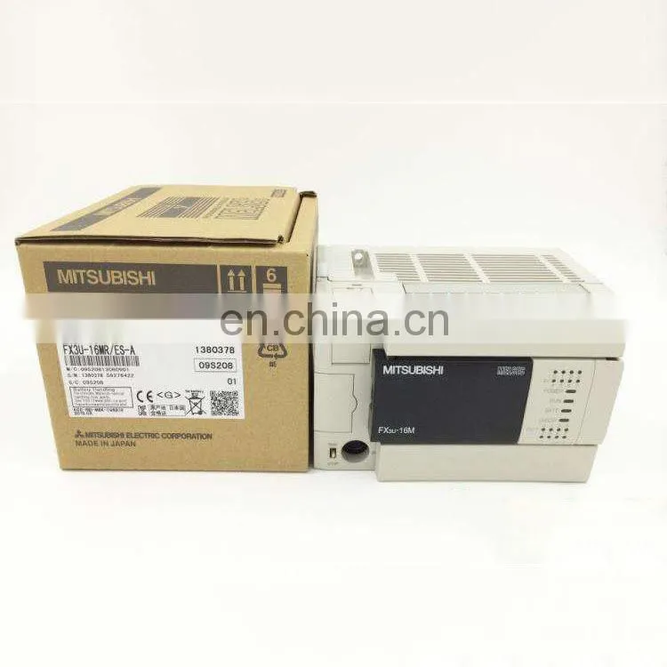 100% Original Mitsubishi High Speed FX Family PLC FX3U-16MT for power tools