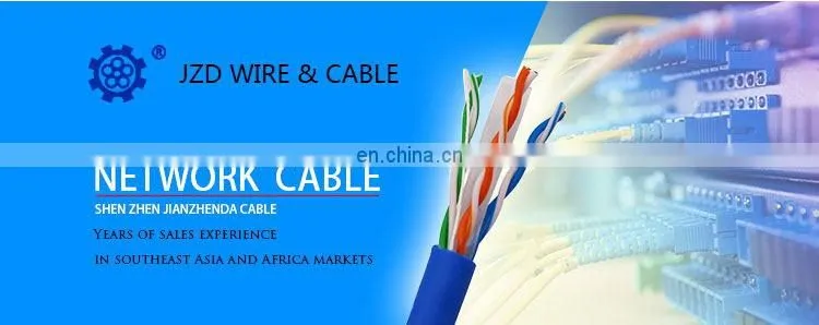 Blue outdoor 1000ft 305m 300m 24awg 24 awg solid copper cabel network wire reel lan cat 5e utp cable