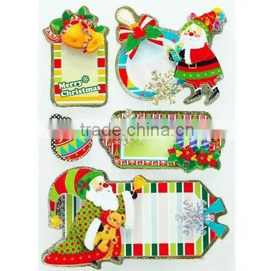 Christmas Gift Tags Foil Sticker Festive Gift Tags