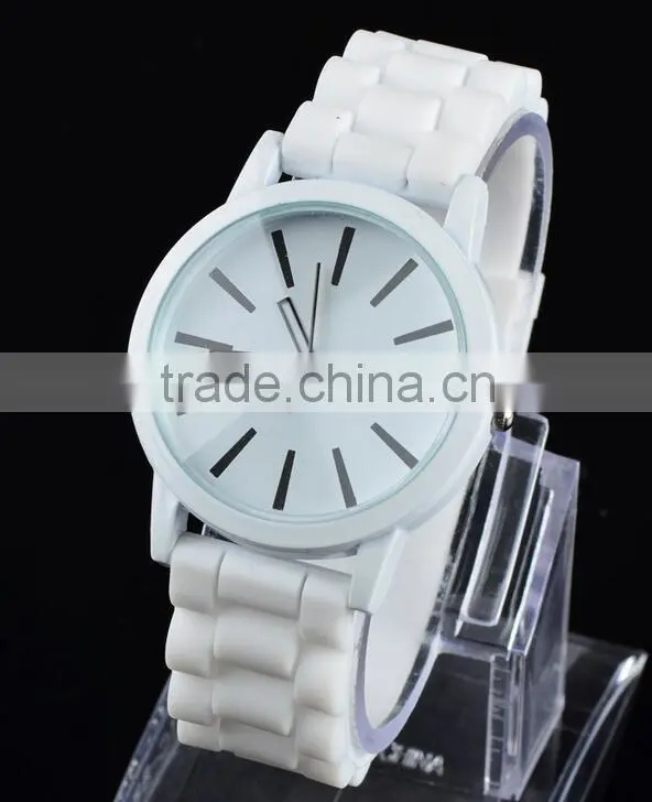 Geneva women watch,Round shape needle buckle watch