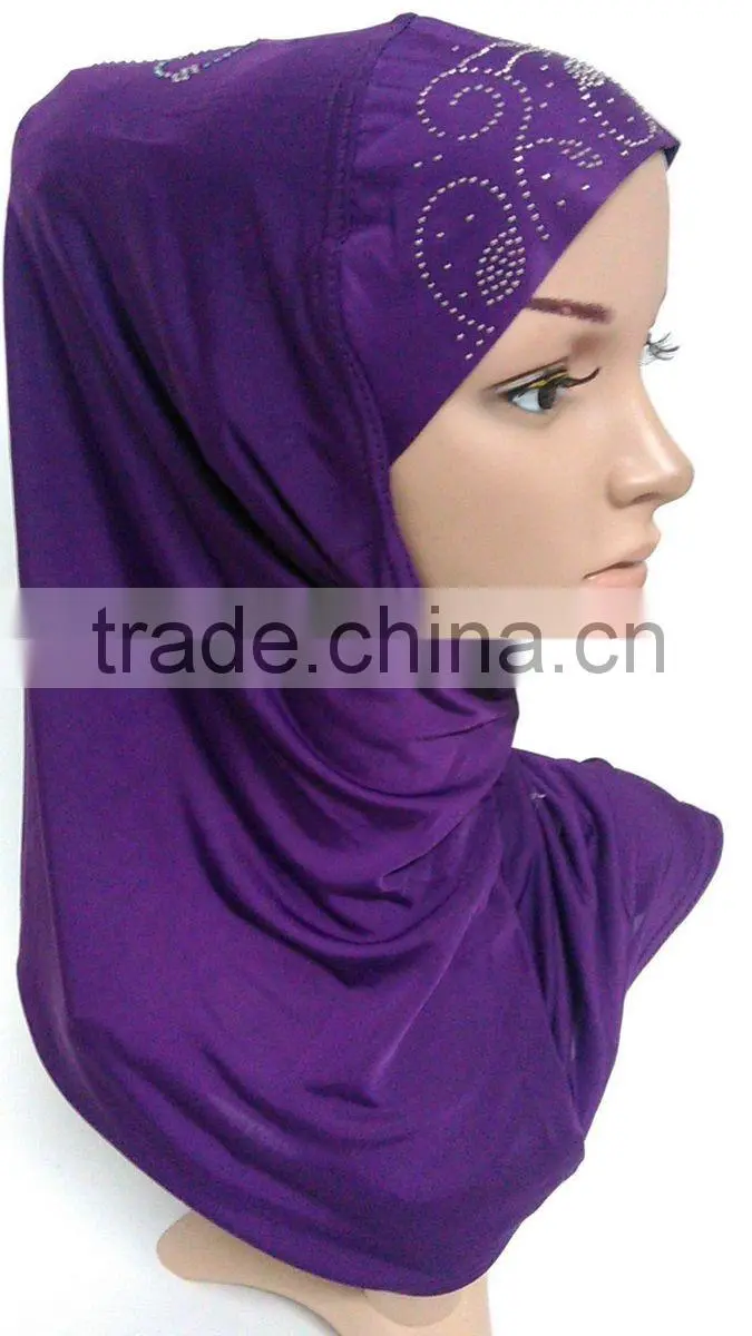 2016 New Fashion islamic hejab Beaded big HIJAB