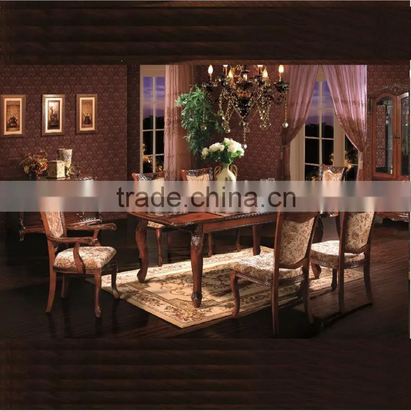 Wooden dining table set