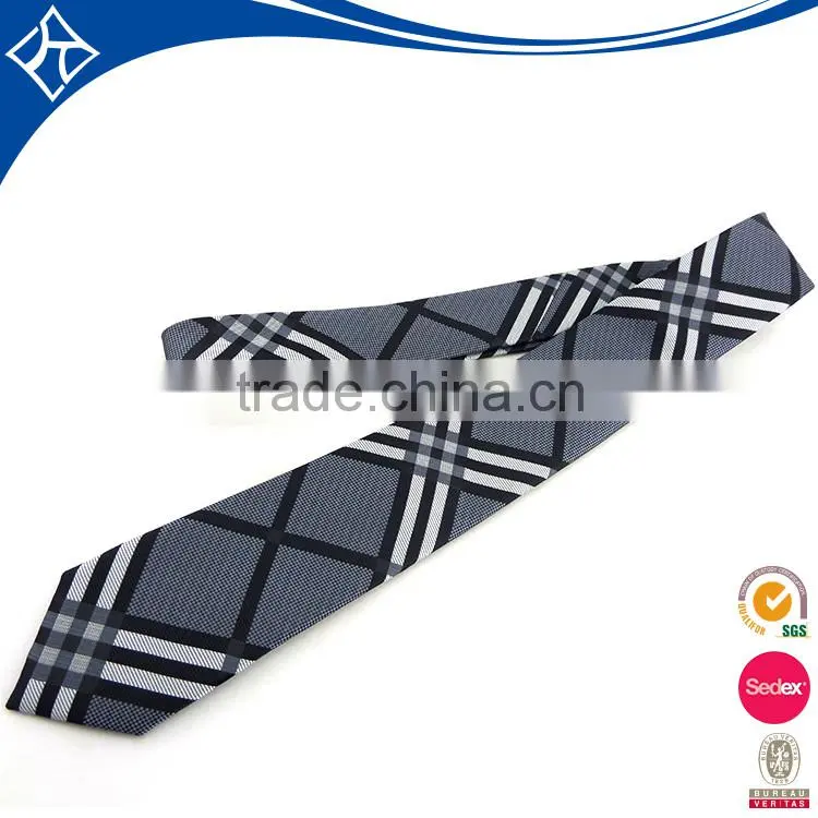Newly Design Custom Company Logo For Business Skinny Men Silk Ties