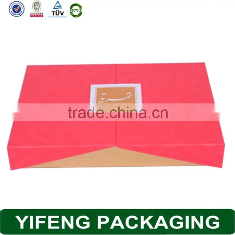 Custom Luxury Fancy Decoratve Paper Empty Chocolate Box Chocolate Packaging Box Wholesale