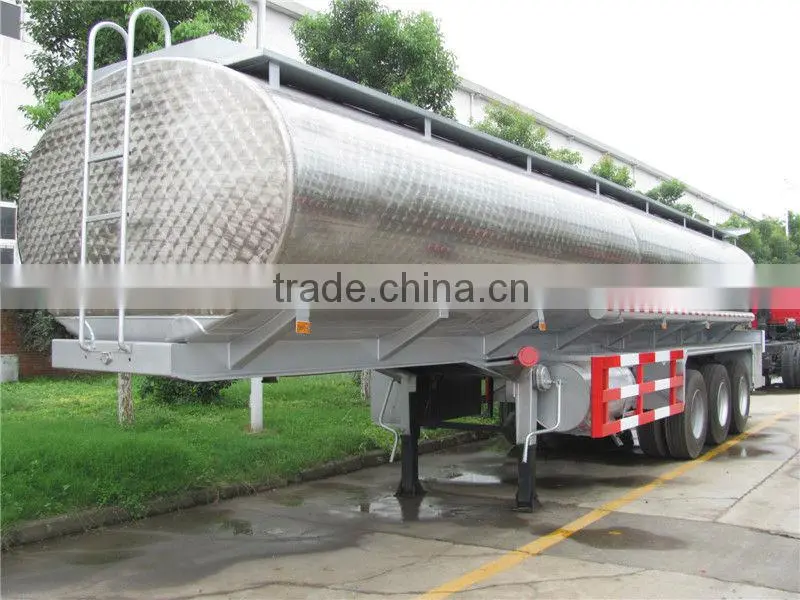 3 axles crude oil tanker trailer