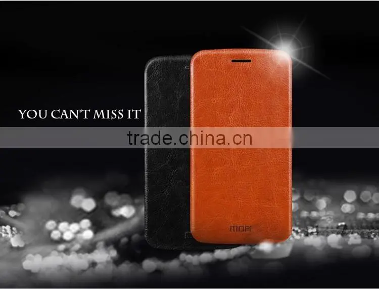 MOFi PU Leather Smart Mobile Phone Flip Cover Cases for Samsung Galaxy S6 Edge , Samsung G9250