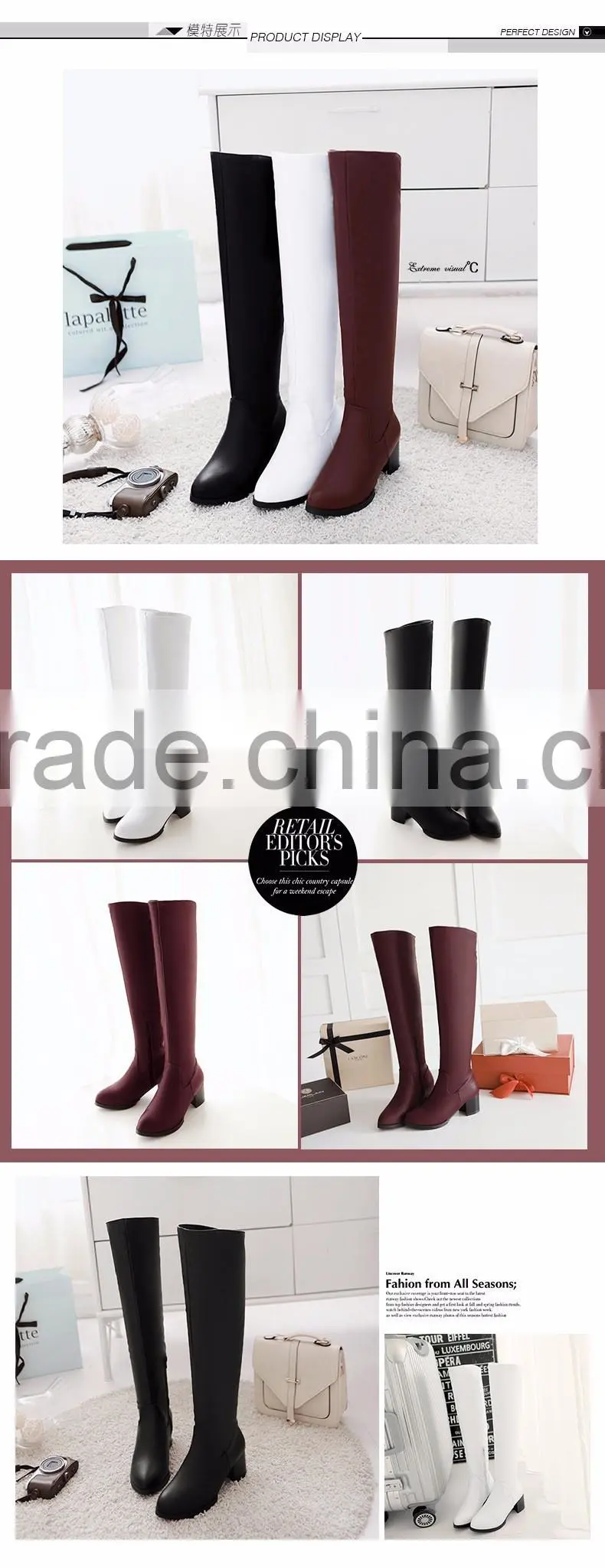 euro UK size gladiator genuine leather thigh high women boots