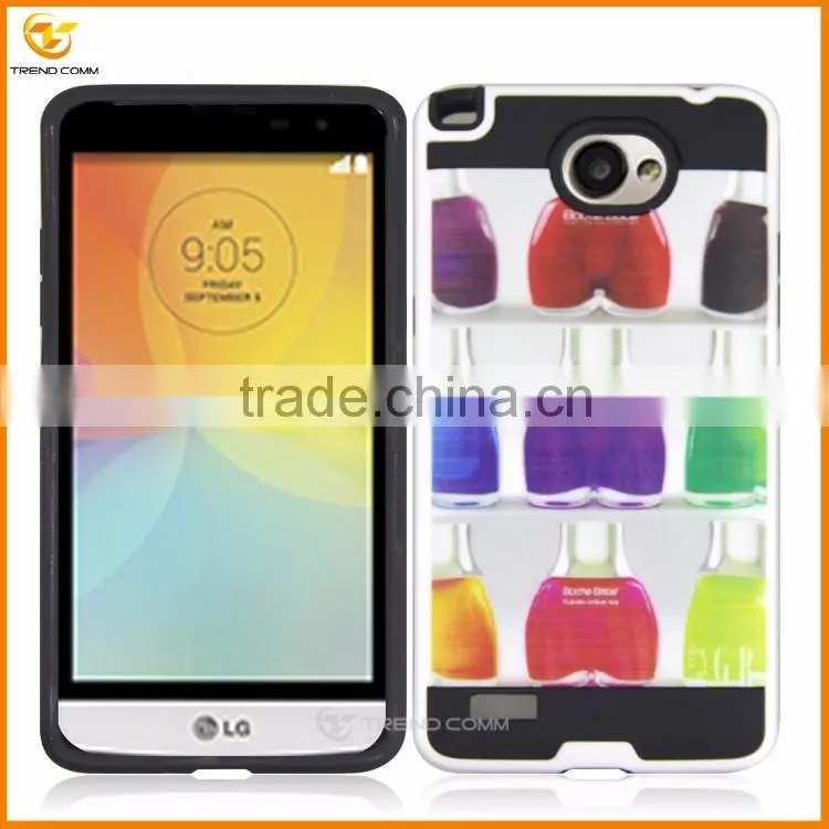 custom printed pc tpu cover case for LG Bello 2