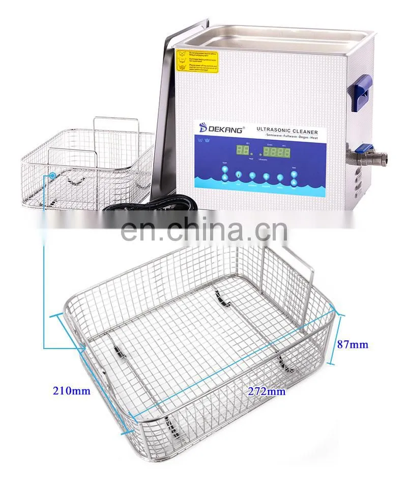 Portable Heavy-Duty Watch Parts Cleaning Ultrasonic Cleaner
