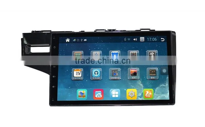 Car Factory 10.1'' Quad-Core Android Auto Radio GPS for Honda Fit Jazz 2014 Android Headunit GPS 3G WIFI HD 1024x600