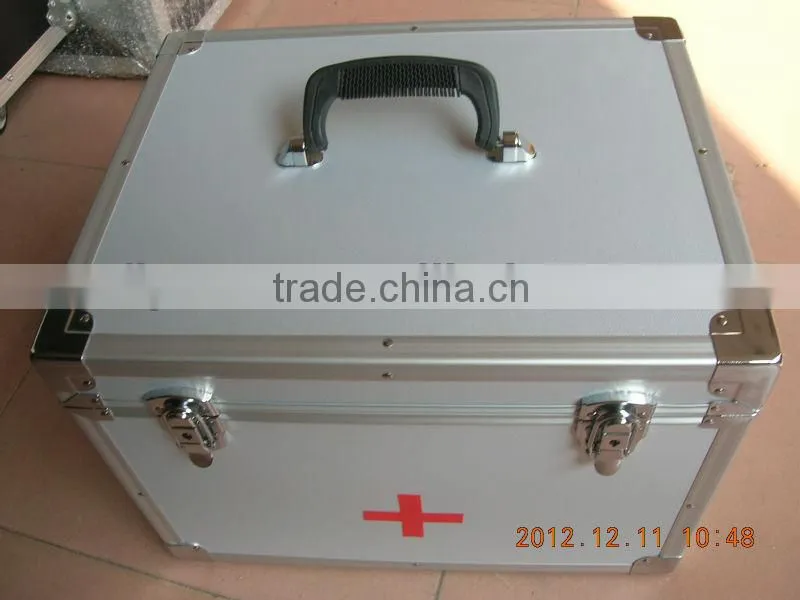 instrumental aluminum medical kit first aid case for carry