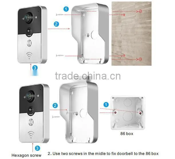 HSY-WF3 Wifi Video Door Bell