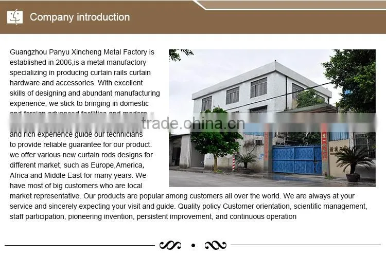 Zinc alloy Wardrobe rail center support