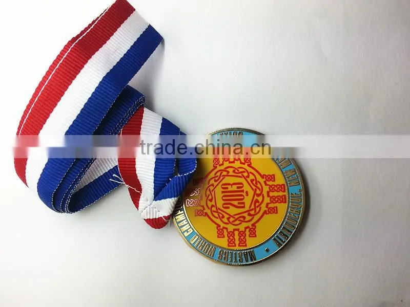 metal/custom metal with ribbon