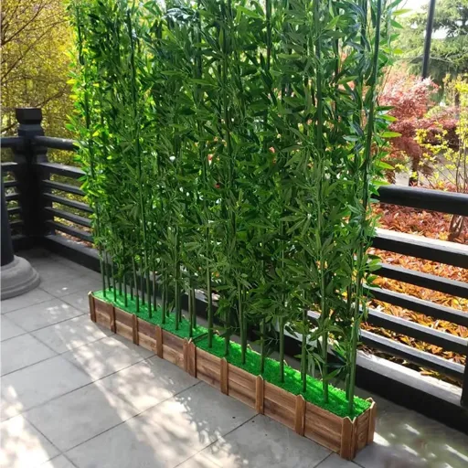 Artificial Bamboo Fence