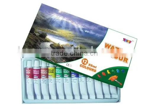 Water Color Set(12 colors) - Color Box Packaging