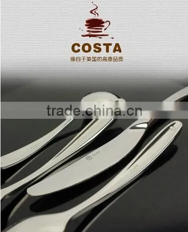 Western style stainless steel 4 pcs elegant cutlery set