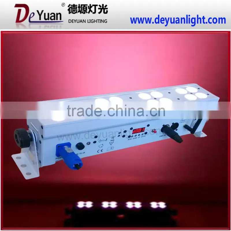 16pcs RGBW 4 in 1 led bar light wireless led uplighting for weddings