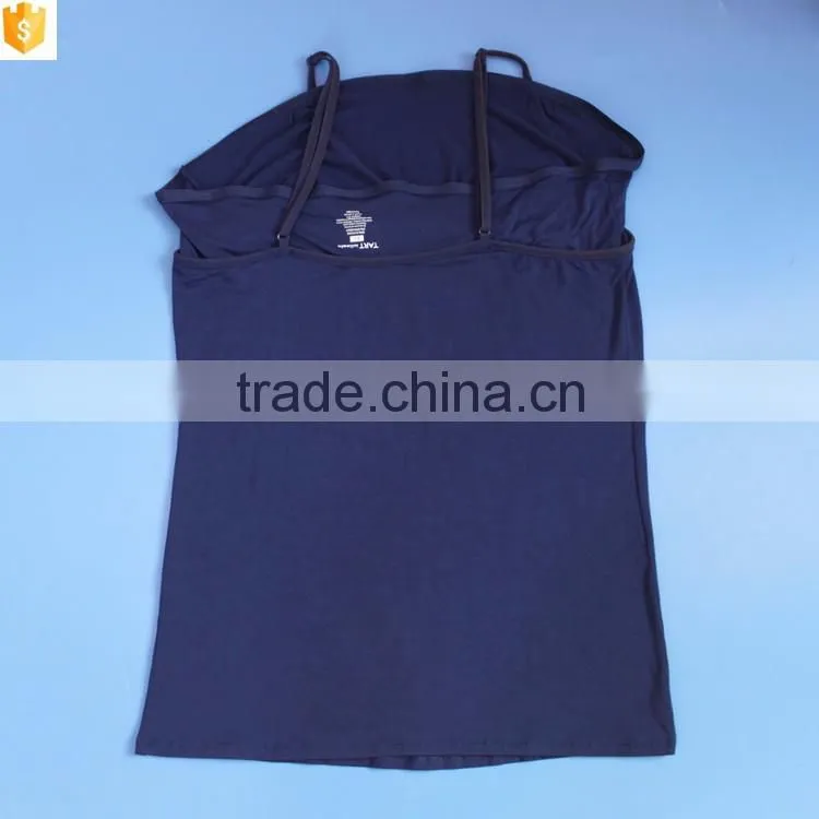 Blue cotton lingerie nighty,sexy mature lingerie OEM