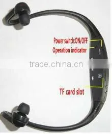 mp3 player support micro SD card with FM Radio function