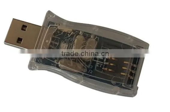 Portable Supper speed Top Wholesale Single slot USB2.0 SIM card reader witter