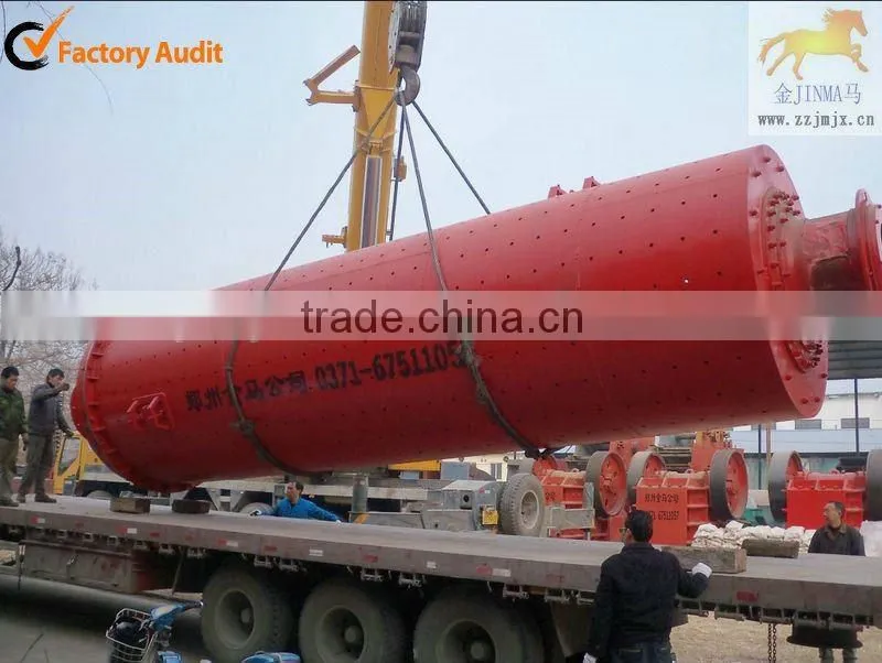 Wet and dry type gold mining ball mill for sale