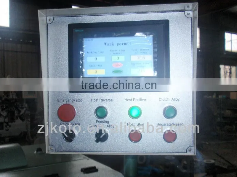 Intermediate frequency heating chain bending machine