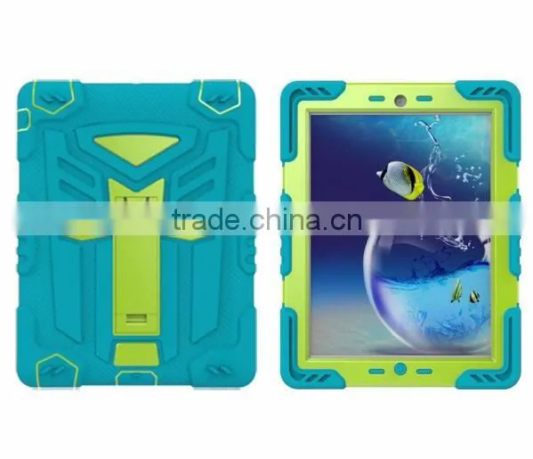 Dragonfly Design With Stand Holder Heavy Duty TPU PC Armor Hybrid Shockproof Protective Phone Cover Case For iPad Mini 4 TB-0269