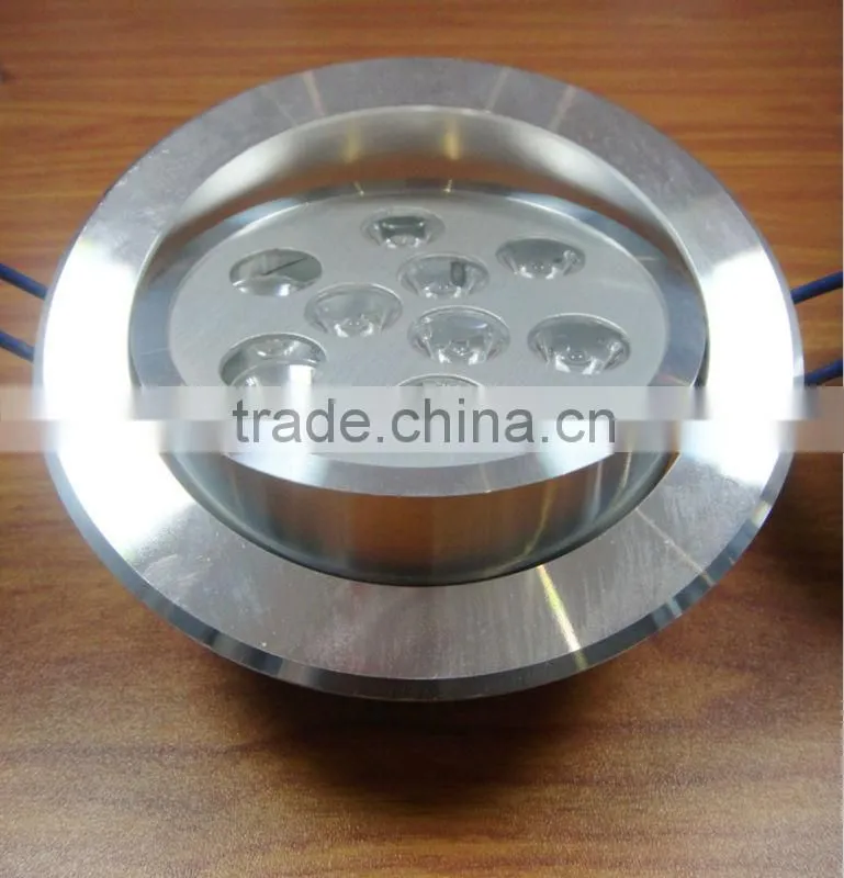9W led ceiling light metal furring accessories with perfect heatsink