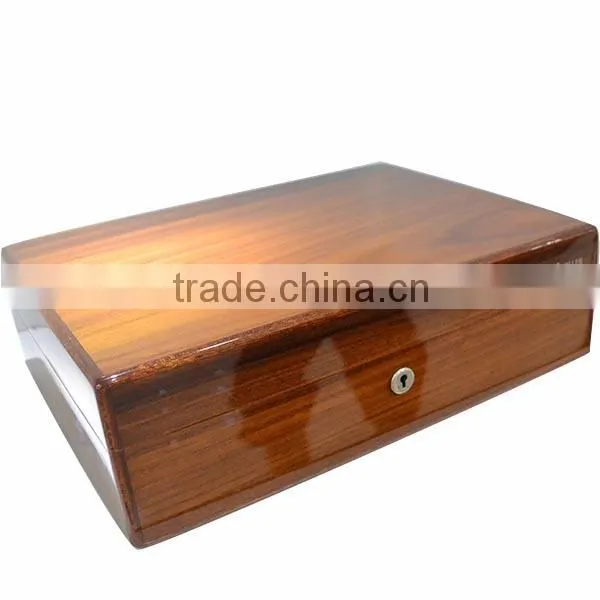 Elegant high gloss wooden jewellery box