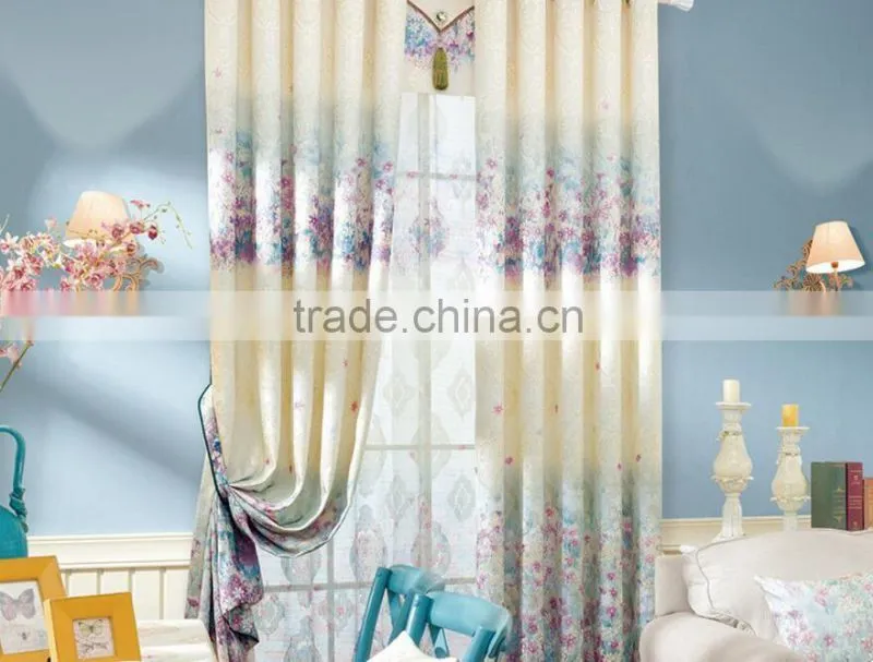 European high-grade jacquard polyester curtain