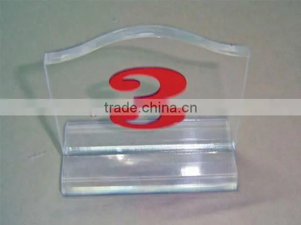 folding clear acrylic plate stands