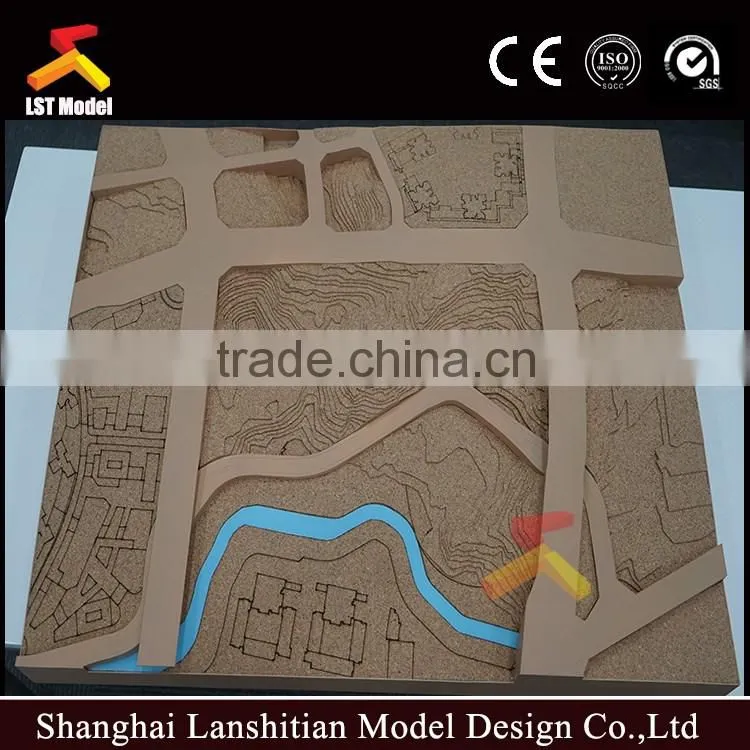 wood architectural model making for conceptual model show
