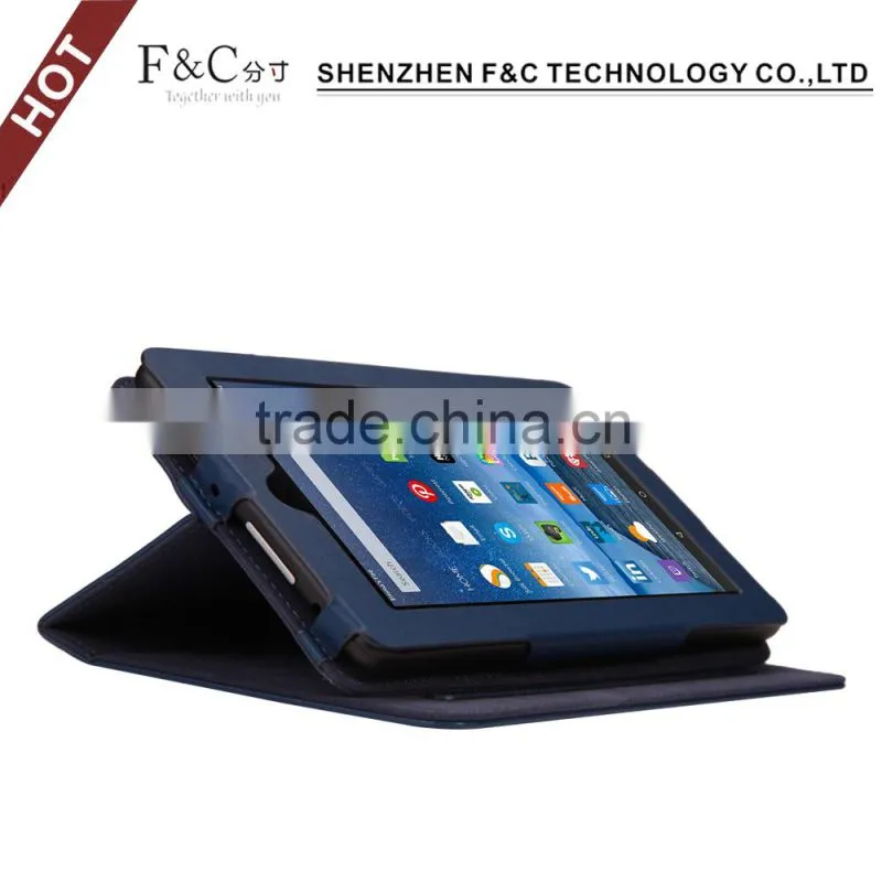High quality full protect pu leather case for Amazon Kindle Fire HD 7'' for kindle fire
