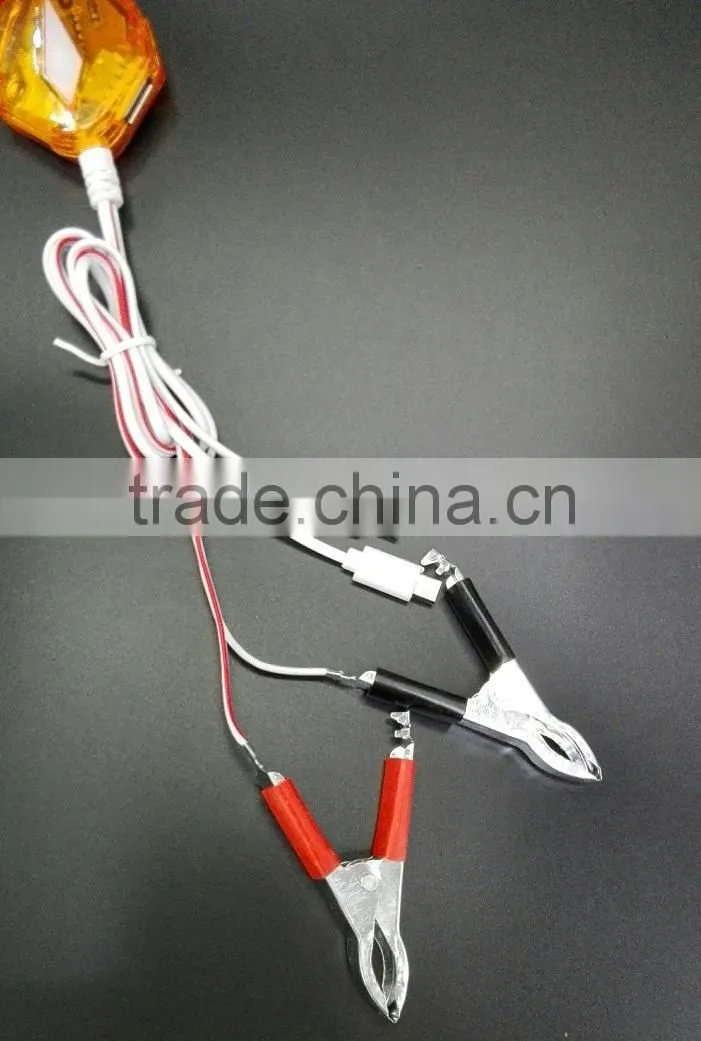 stone 2 usb car charger use in car/ship battery charger clip charger for phone