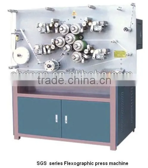 Automatic Flexo Fabric Label Printing Machine