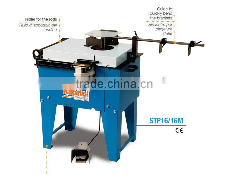 KAPRIOL SIRMEX BAR BENDER AND SHEAR MACHINE
