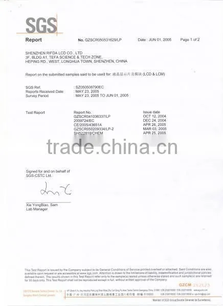 Air conditioner part lcd display module