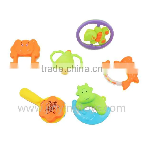 Newest baby rattle toys set for wholesale cute baby toys