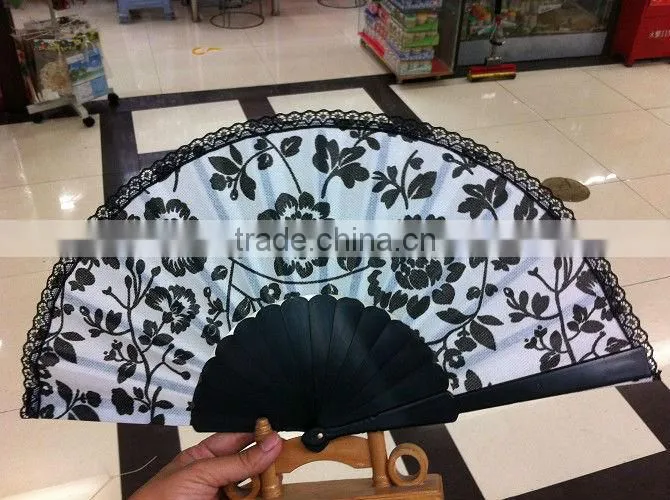 small plastic print fan for advertising