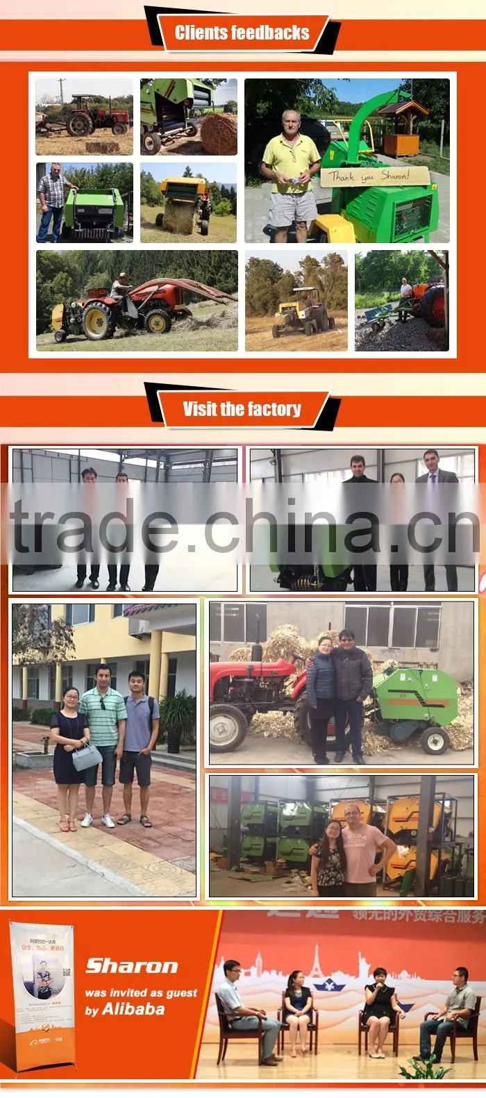 Assessed Supplier Automatic Star Hay Baler