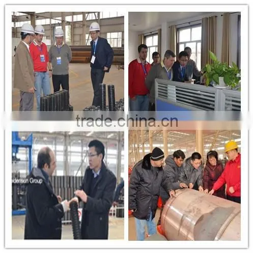 Carbon steel pipe belt conveyor trough roller