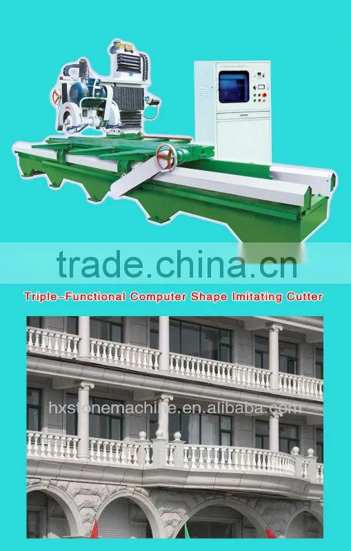 Automatic granite profiling machine granite stone profile cutting making machine