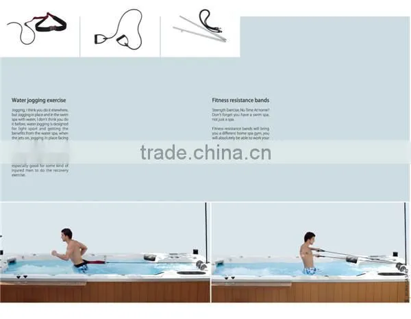Mini pool spa M-3370 used swim spa