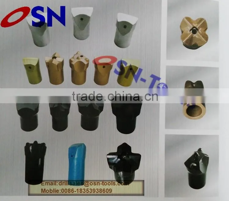 Diamond head pdc drill bit Coal Ore Mining, API standard