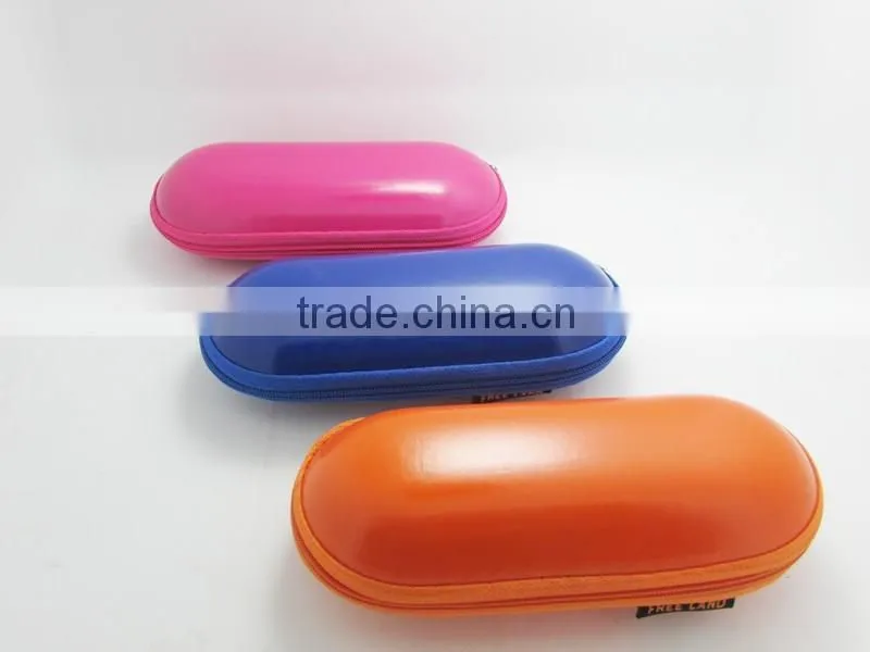 2016 popular desgin eva zipper eyeglasses glasses case