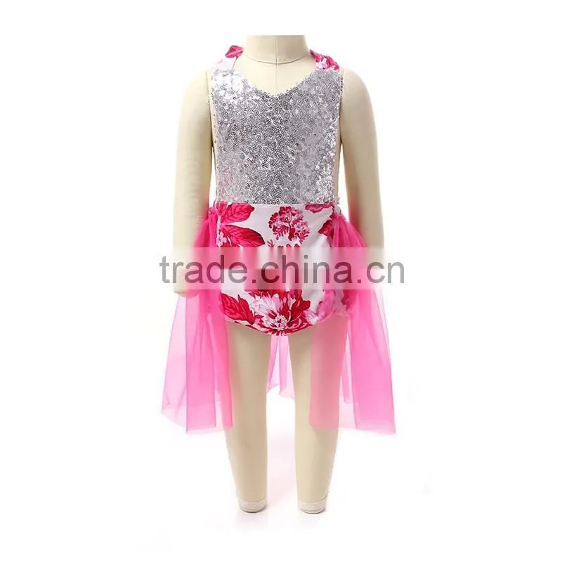 Wholesale Children's Boutique Clothing Floral New Born Baby Romper